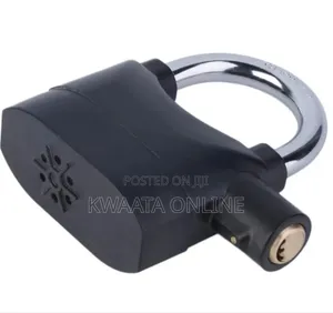 Anti Theft Security Padlock Alarm Siren Motion Sensor