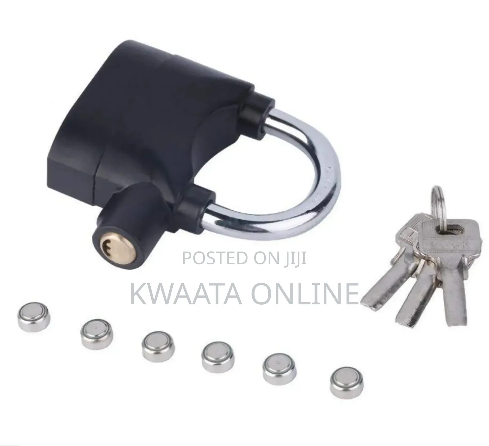 Anti Theft Security Padlock Alarm Siren Motion Sensor