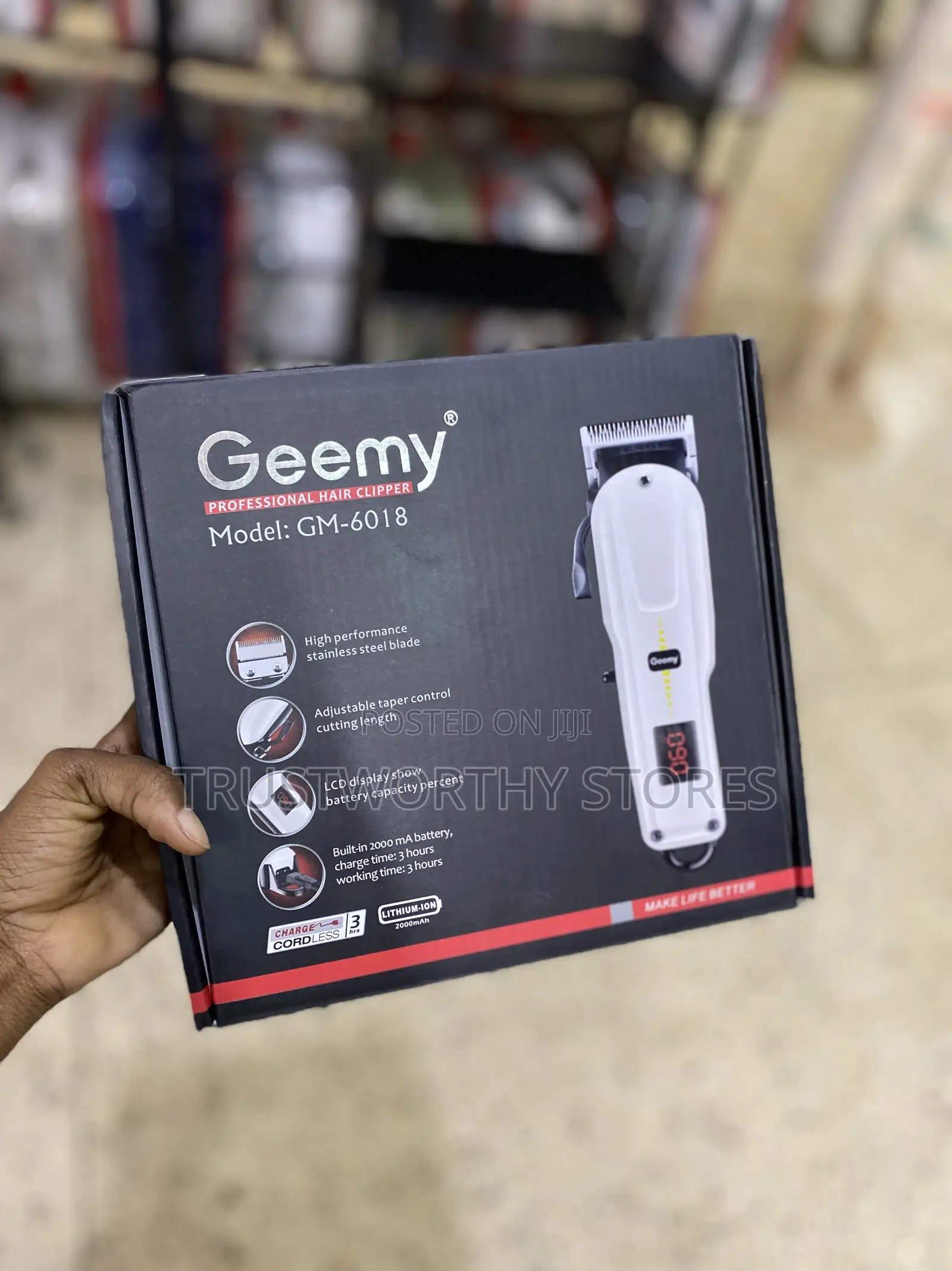 Geemy Brand Professional Hair Clipper