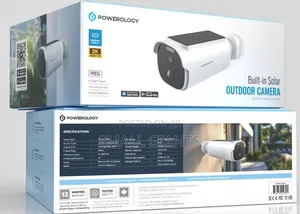 Photo - Powerology Built-in Solar Outdoor Camera