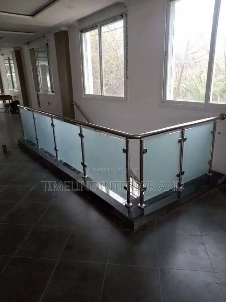 Gypsum Ceilings and Stainless Steel.