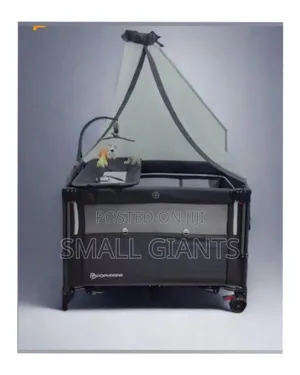 Photo - Portable Foldable, Multifunctional Baby Crib Playpen