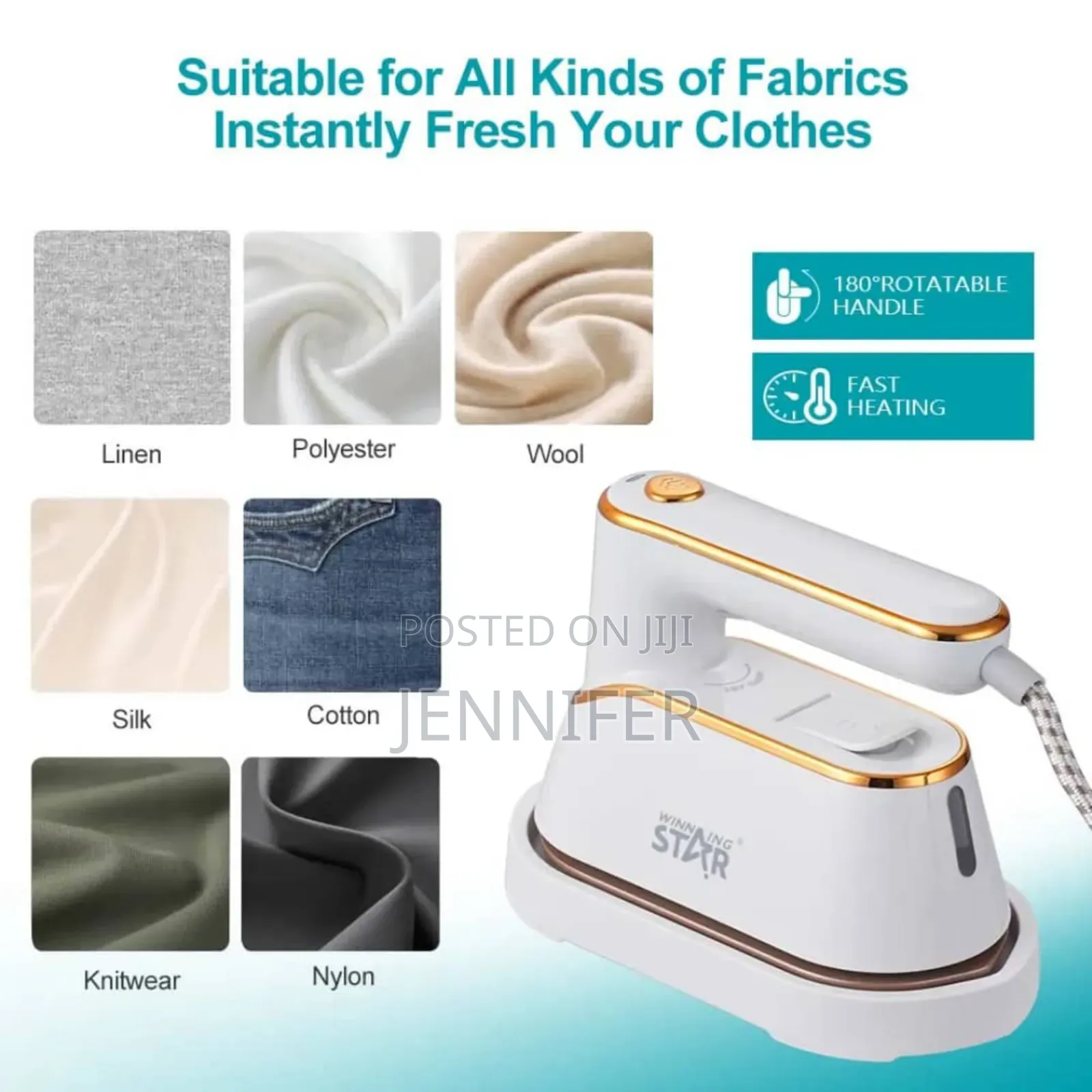 Winningstar Portable Travel Steam Iron