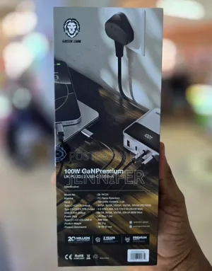 Green Lion 100w Superfast Laptop/ Smartphone Adapter Charger