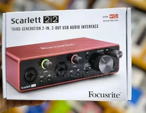 Photo - Focusrite Scarlett 2i2 2rd Gen Usb Audio Interface