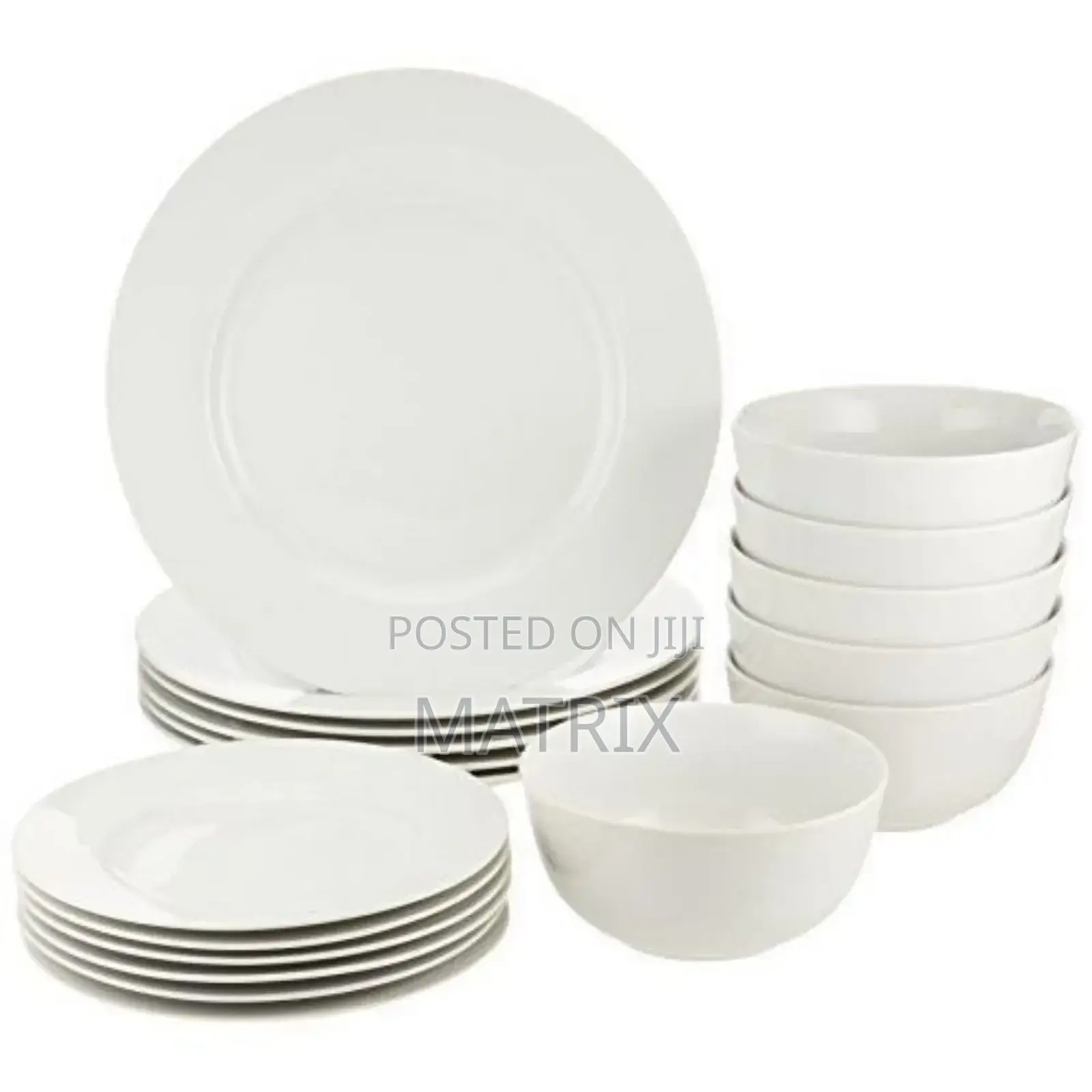 Dinner Set of 12pcs -White