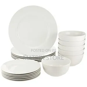 Photo - Dinner Set of 12pcs -White