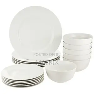 Dinner Set of 12pcs -White