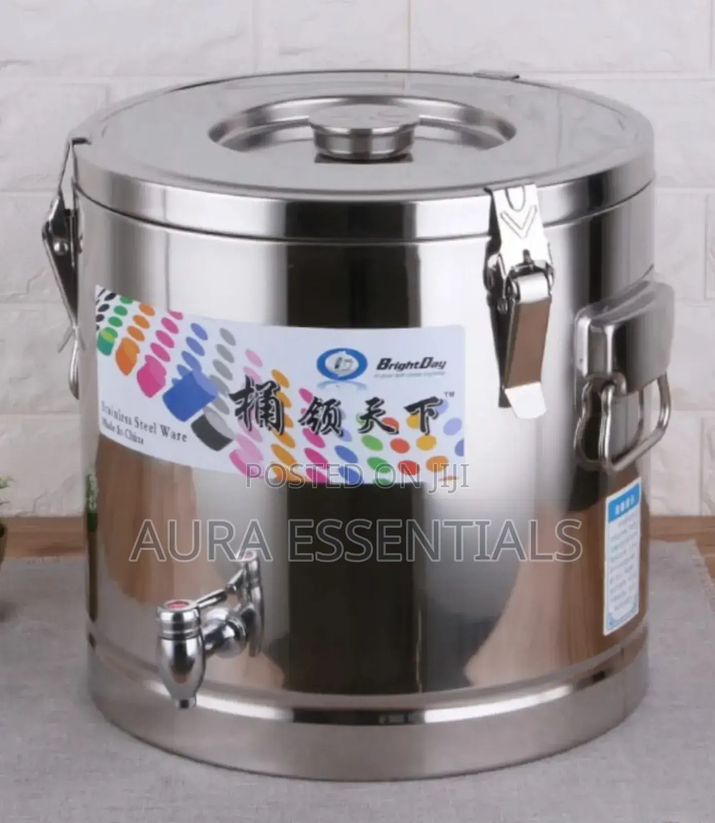 35litres Stainless Steel Thermal Insulation Sealed Bucket