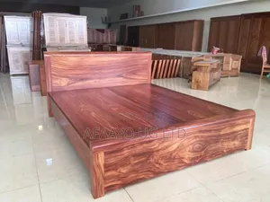Mugavu Wooden Bed