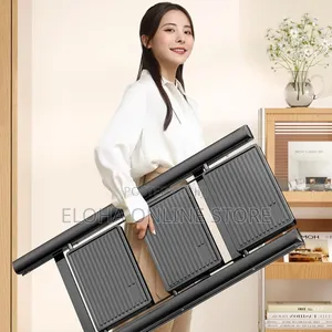 Portable Steel 3-Step Folding Ladder