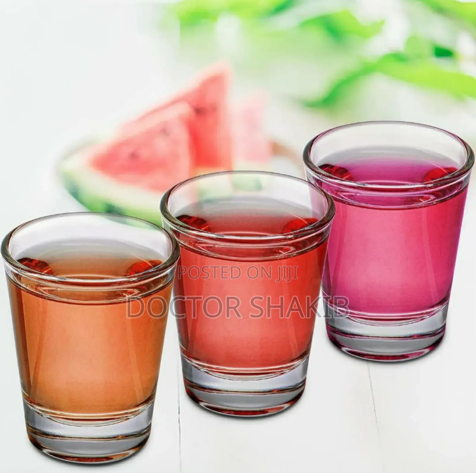 Heavy-Duty Small Round Tequila Shot Glasses- 12pcs