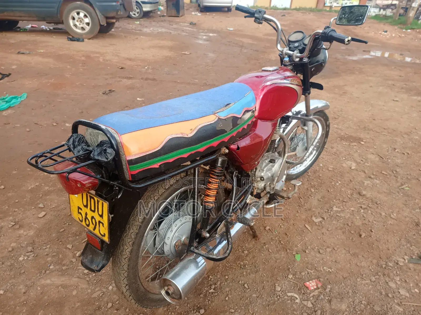 Bajaj Boxer 100 2009 Red