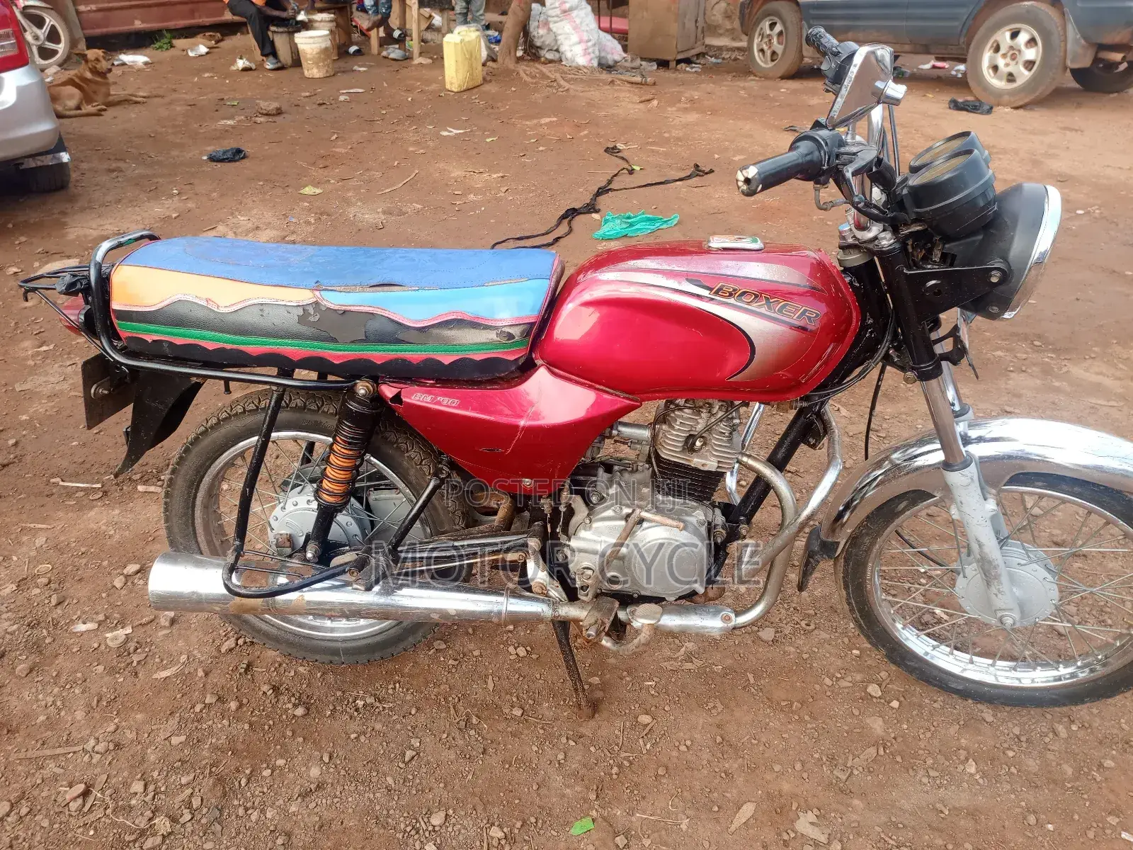 Bajaj Boxer 100 2009 Red
