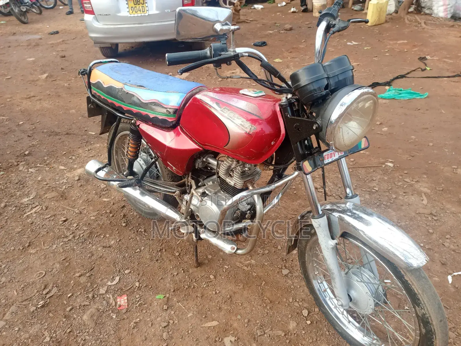 Bajaj Boxer 100 2009 Red