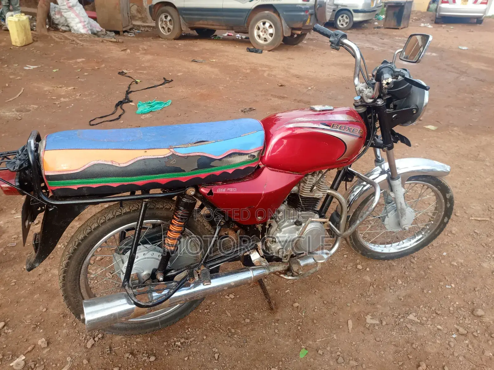 Bajaj Boxer 100 2009 Red