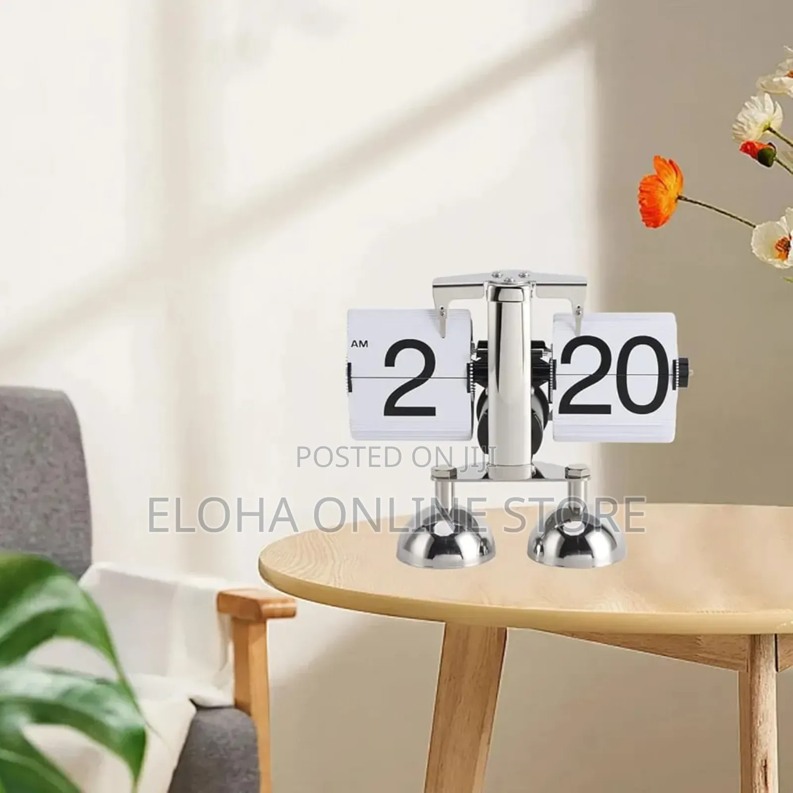 Trisar Mechanical Flip Desk Clock