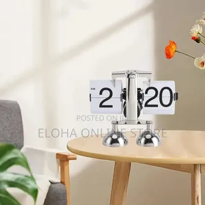 Trisar Mechanical Flip Desk Clock