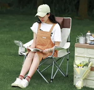High Back Beach Chair With Cup Holder