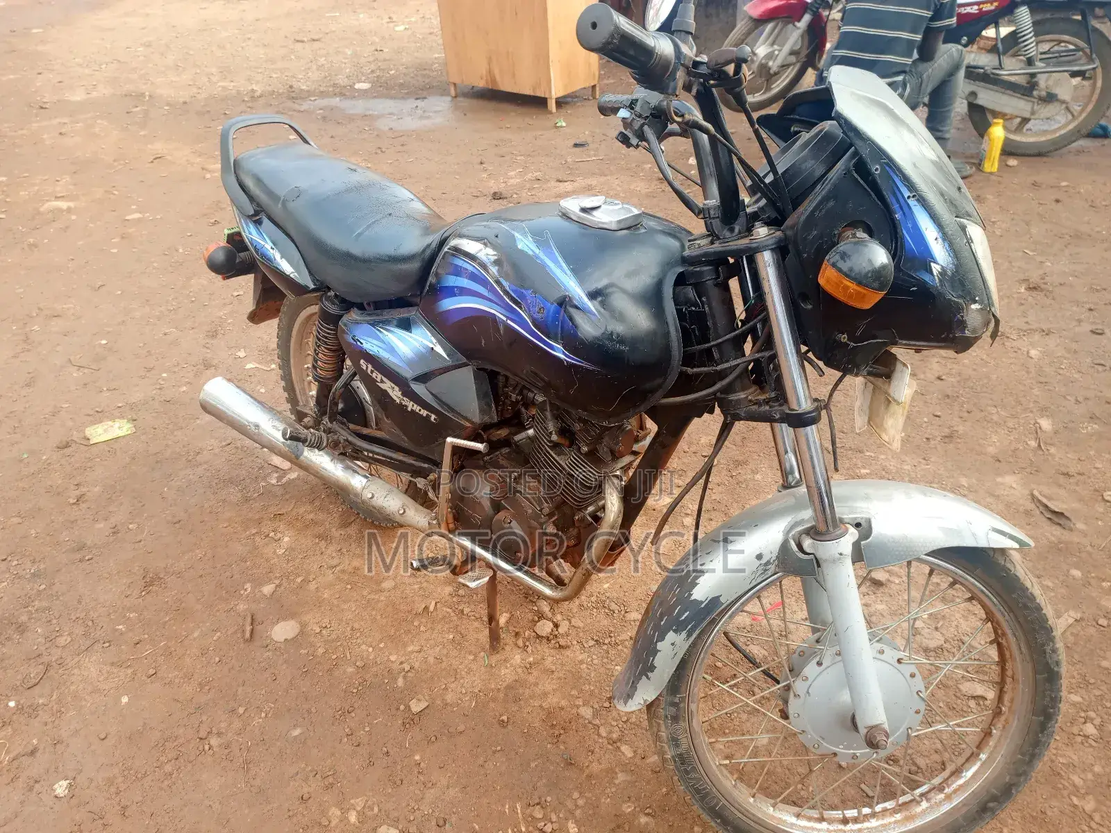 TVS XL 100 2002 Blue