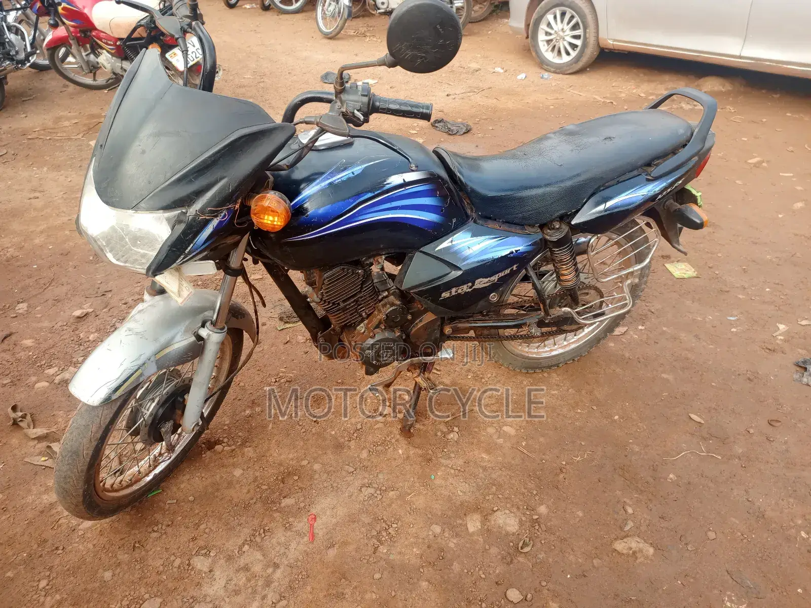 TVS XL 100 2002 Blue