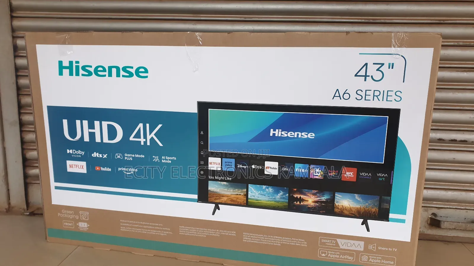 Its Hisense Tv 43" 