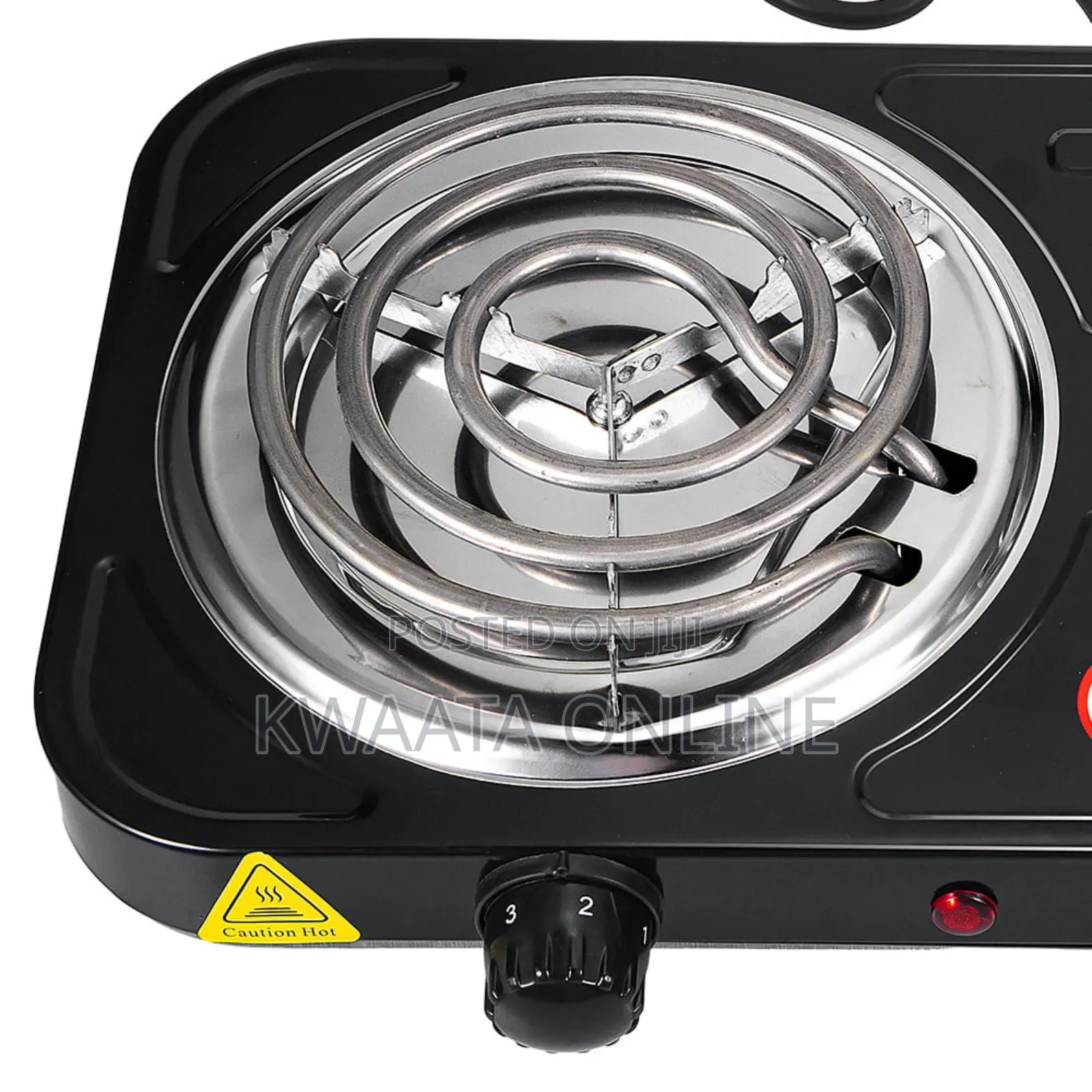 Raf 2000w Hot Plate Electric Double Coil Burner Cooktop