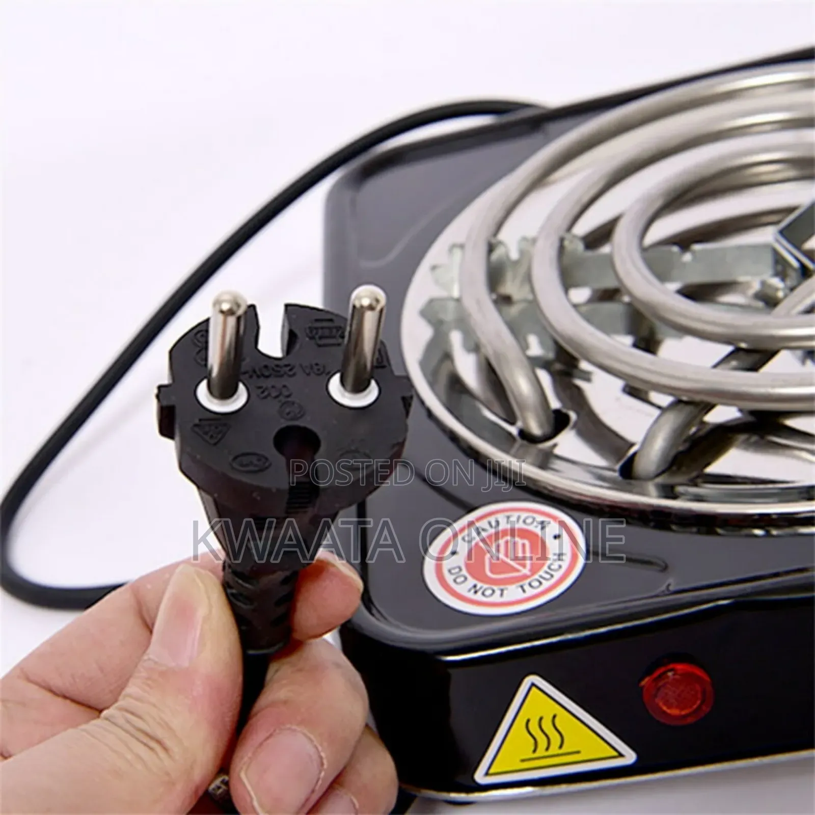 Raf 2000w Hot Plate Electric Double Coil Burner Cooktop