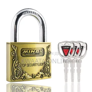 Photo - Mindy Anti-Theft Hard Steel Keyed Padlocks- A4-50