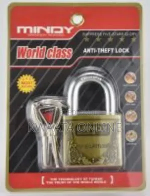 Mindy Anti-Theft Hard Steel Keyed Padlocks- A4-50
