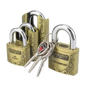 Mindy Anti-Theft Hard Steel Keyed Padlocks- A4-50