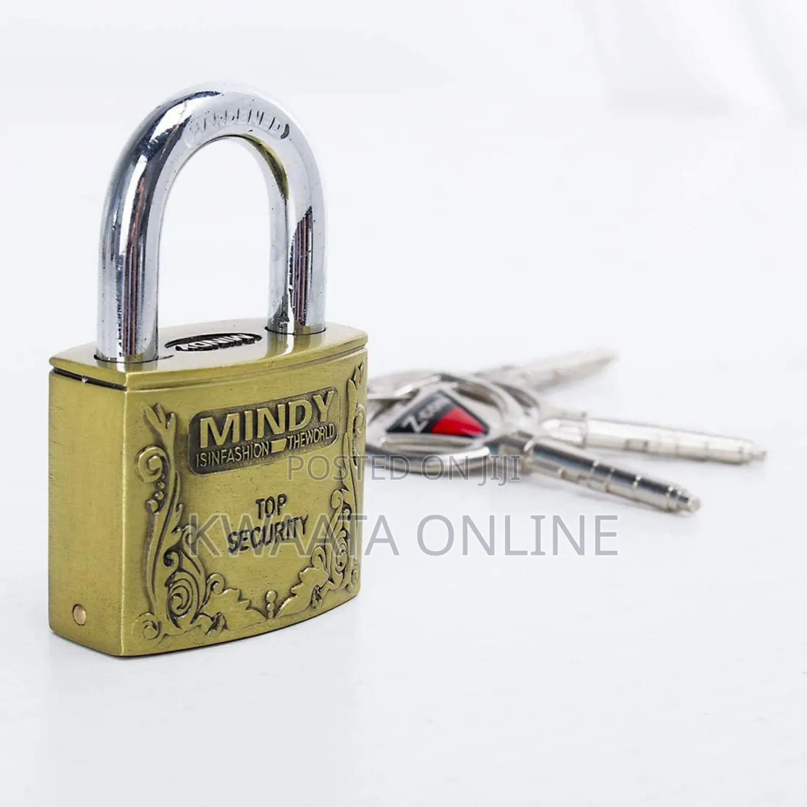 Mindy Anti-Theft Hard Steel Keyed Padlocks- A4-50