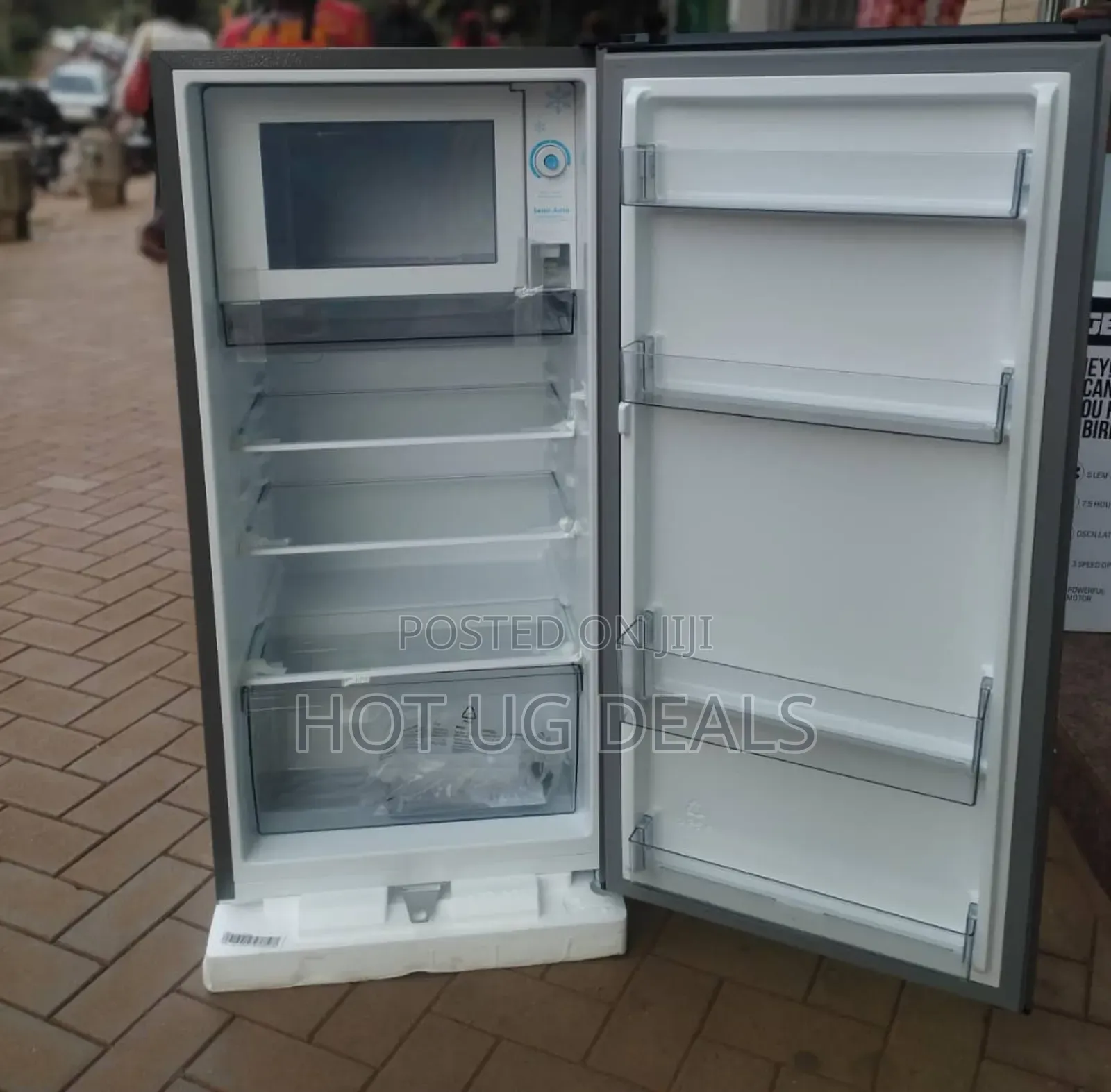 Hisense 195l Single Door Refrigerator - Silver