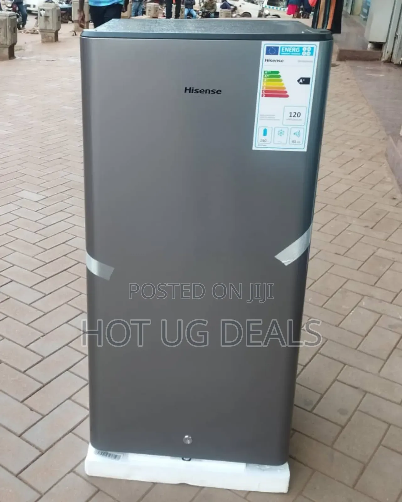 Hisense 195l Single Door Refrigerator - Silver