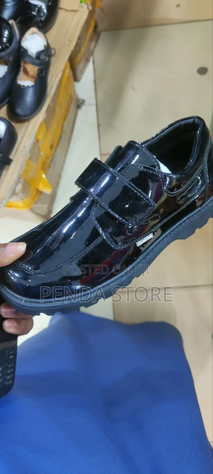 Crab Kids Girls and Boys School Shoes