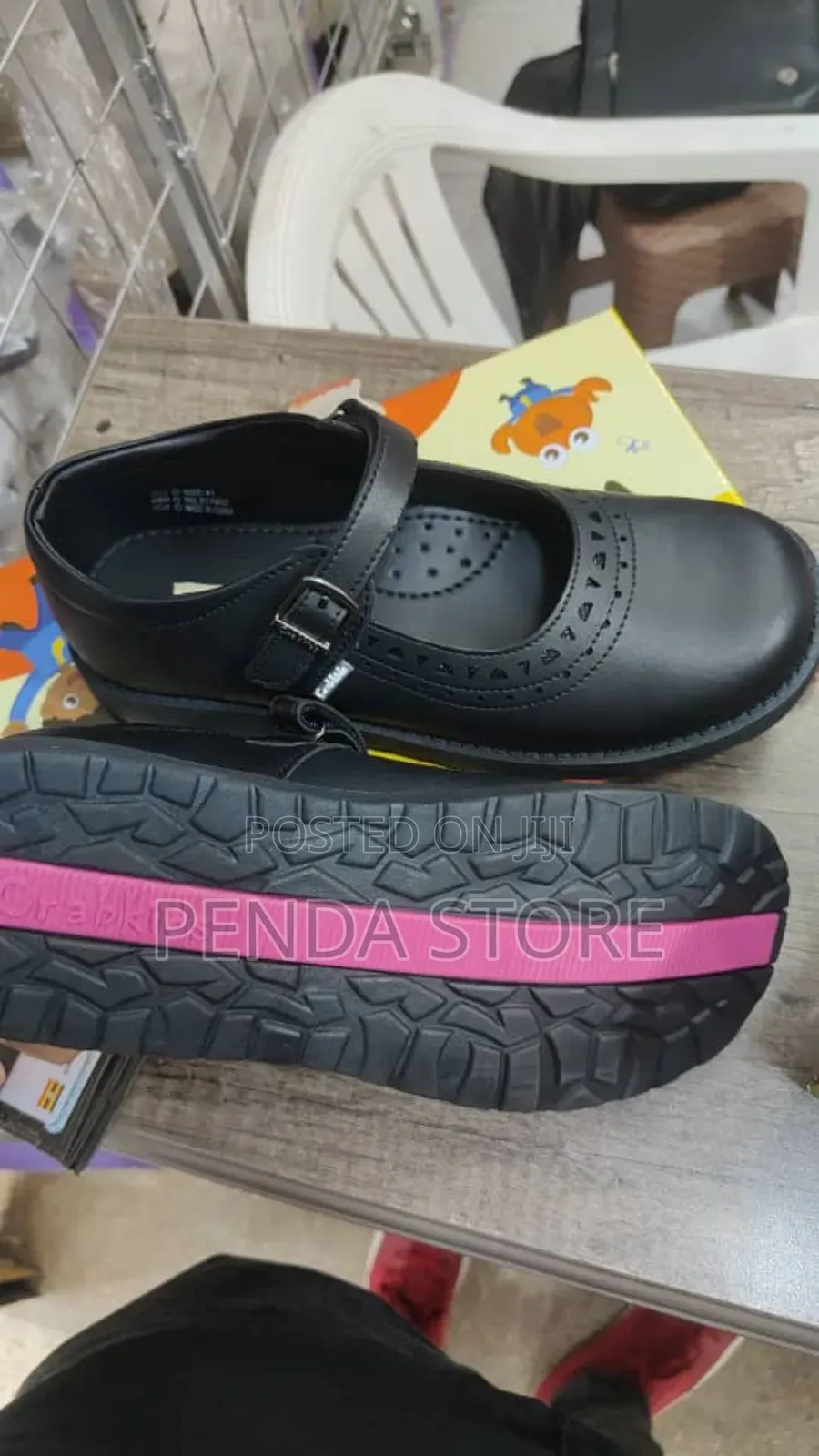 Crab Kids Girls and Boys School Shoes