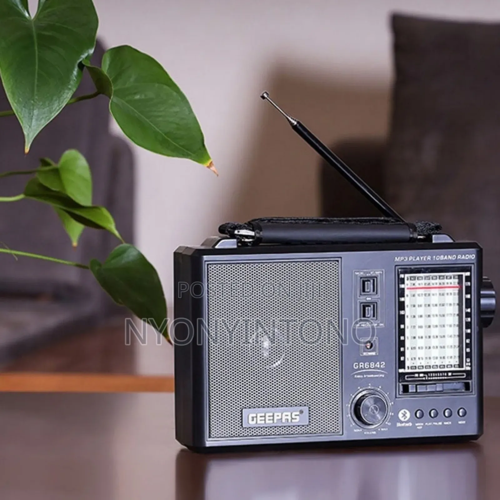 Geepas High-Quality Rechargeable Radio