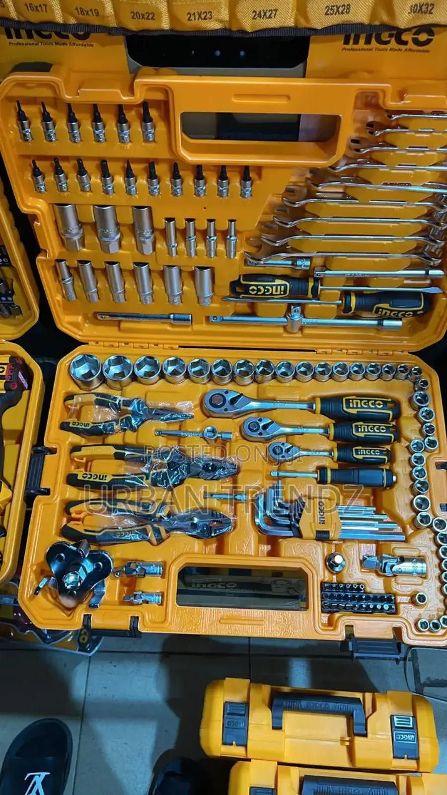 Ingco 142-Piece Combination Tool Set (Hkthp21421).