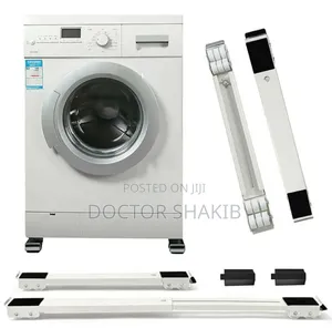 New Two Very Strong Adjustable Mobile Washing Machine Stand