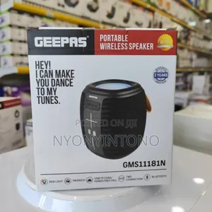 Geepas Professional Rechargeable Bluetooth Speaker