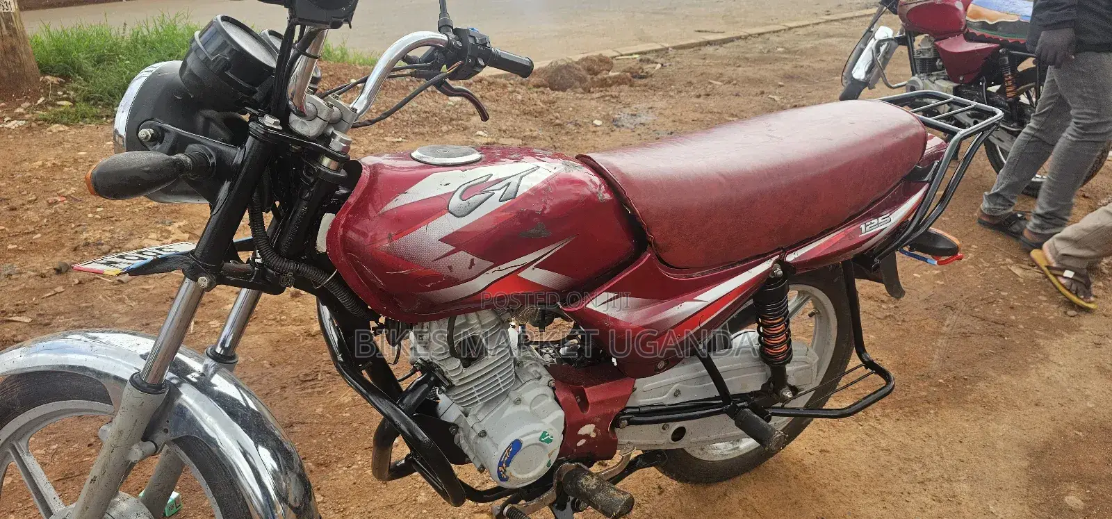 Bajaj Boxer 125 2023 Red