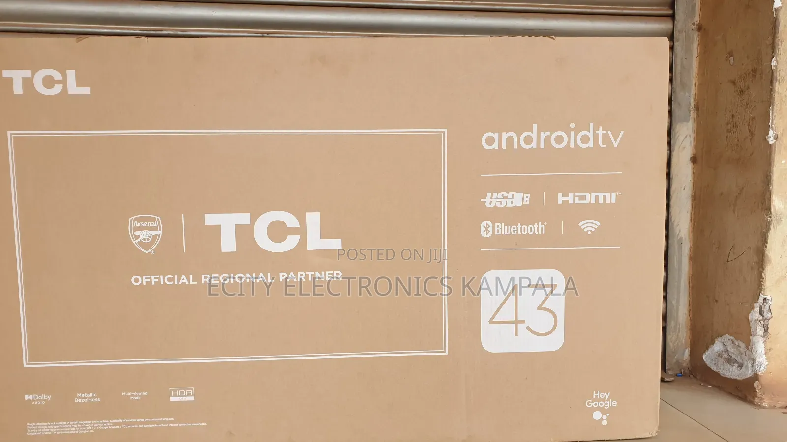 TCL 43" Flat Screen Smart
