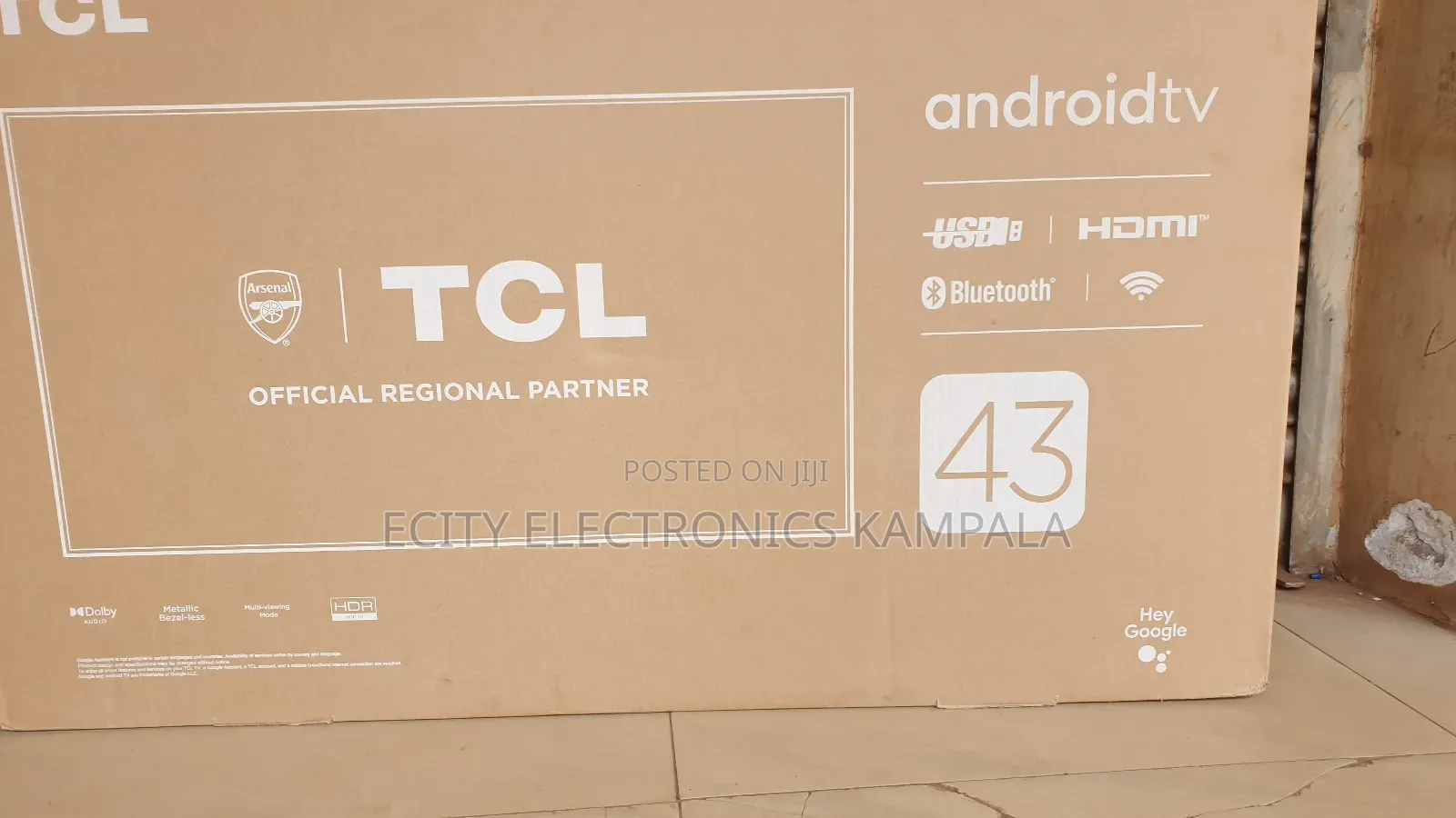 TCL 43" Flat Screen Smart
