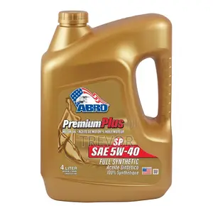 American Abro Engine Motor Oil. (Sae-5w 40)