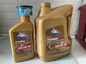 American Abro Engine Motor Oil. (Sae-5w 40)