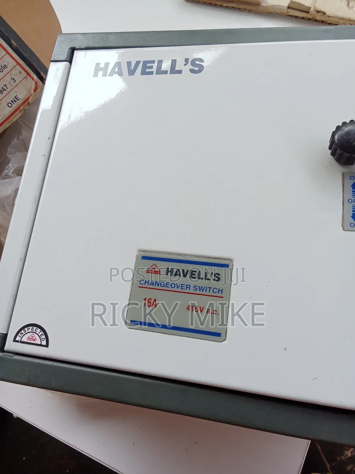 Power Change Over Switch