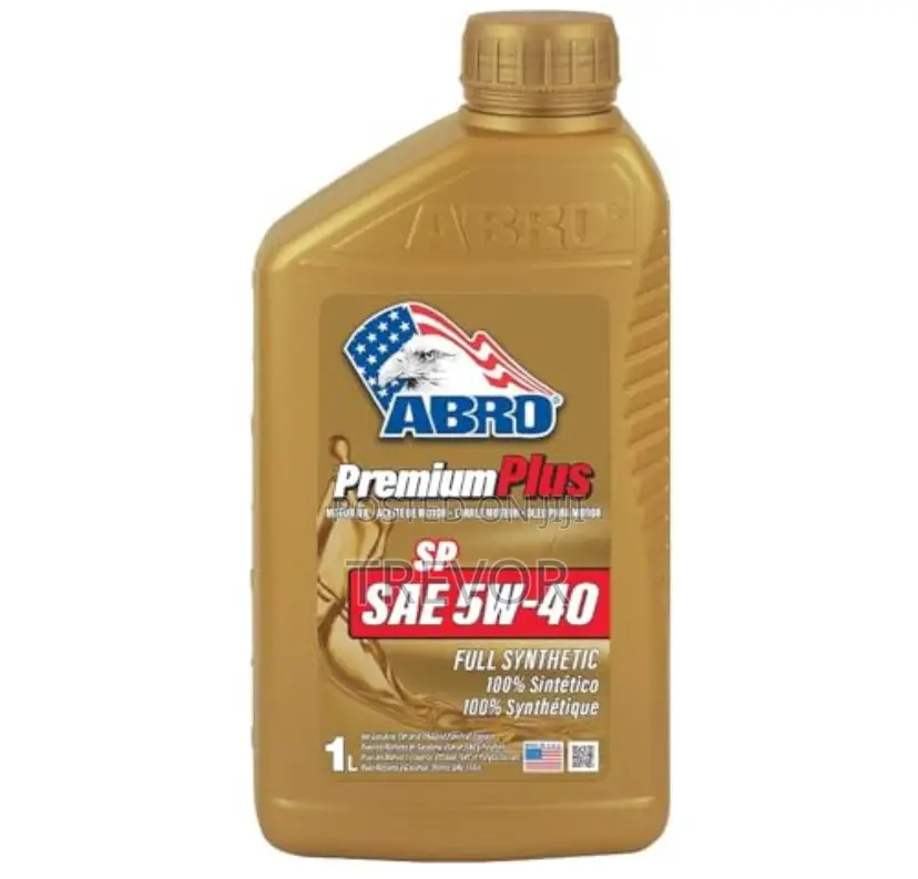 American Abro Engine Motor Oil. (Sae-5w 40)