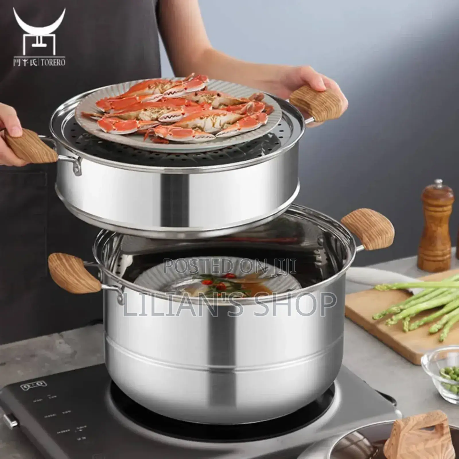 3layers Stainless Stainless Food Grade Steamer