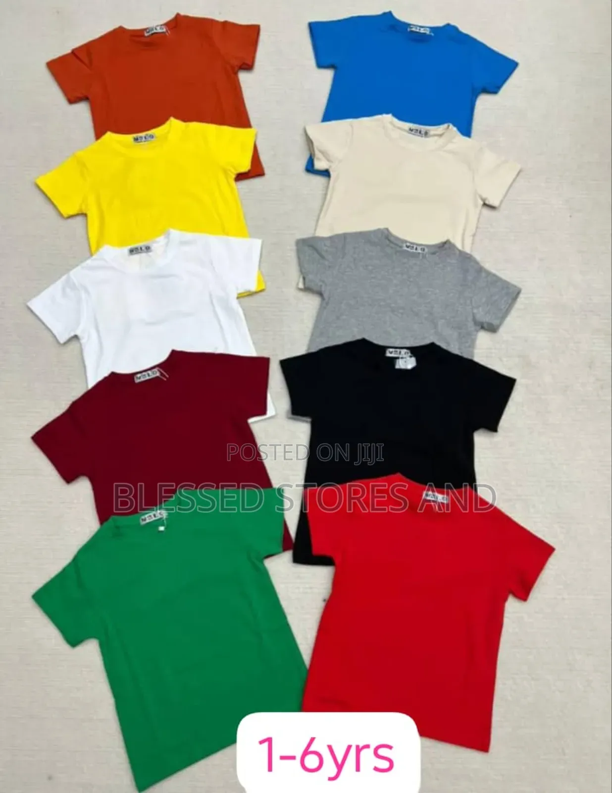 Kids Plain Tshirts