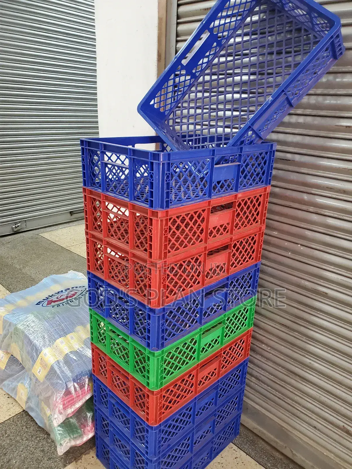 Heavy Duty Plastic Small Crates